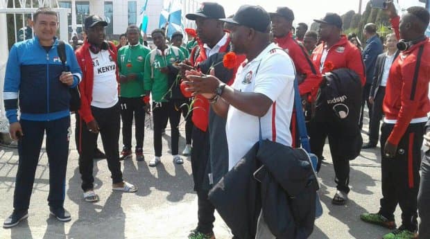 Keniya olimpiya terma jamoasi Andijonda katta tantana bilan kutib olindi