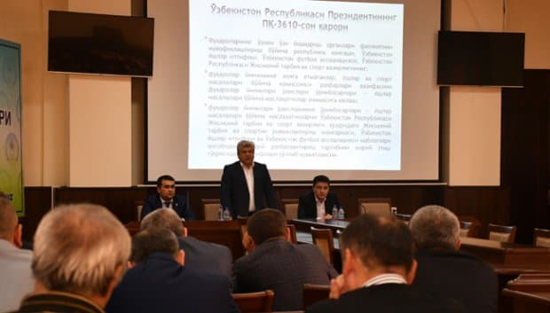 Ўзбекистон Республикаси Президенти қарори ижроси: ҳар бир маҳаллада футбол майдонлари қурилади