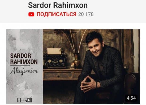 Сардор Раҳимхон нима учун "Ризанова" билан ҳамкорлик қилишдан воз кечди?