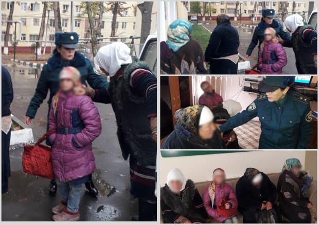 Toshkent shahar IIBB xodimlari tilanchilik qilayotgan ayollarga yordam ko‘rsatdi