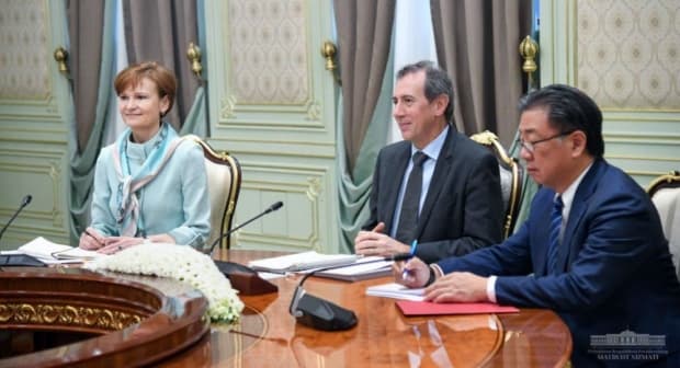 Shavkat Mirziyoyev Jahon banki delegatsiyasini qabul qildi