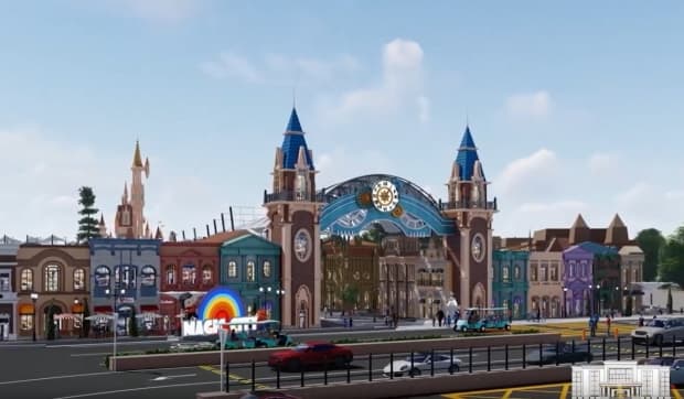 Тошкентда қурилаётган Magic City замонавий истироҳат боғи қандай кўринишда бўлади? (видео)