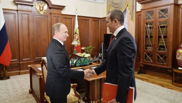 Путин Чувашистон раҳбарини истеъфога чиқарди (видео)