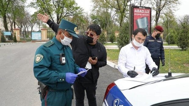 Тошкентда бир кечада 170га яқин стикерсиз ҳаракатланган автомобиль аниқланди