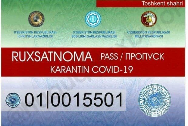 Ўзбекистонда автомобиллар ҳаракатланиши учун махсус стикерлар бериш вақтинча тўхтатилди