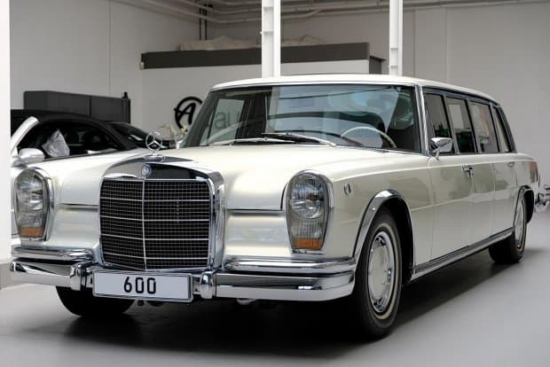 Maybach салонига эга классик Mercedes-Benz Pullman 2 млн евро эвазига сотувга қўйилди