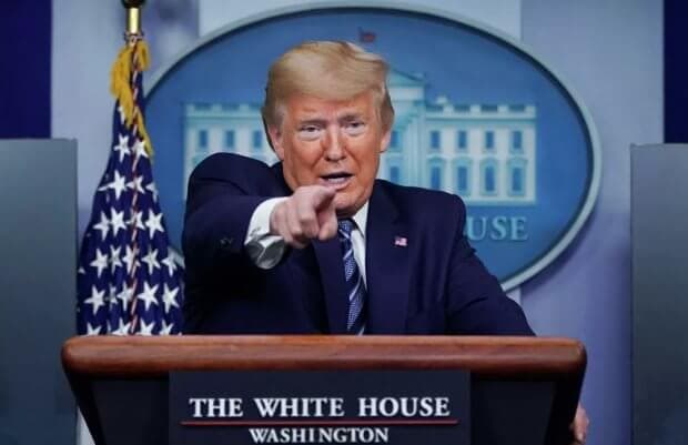 Дональд Трамп АҚШда коронавирус ўзининг энг юқори чўққисига чиққанини маълум қилди