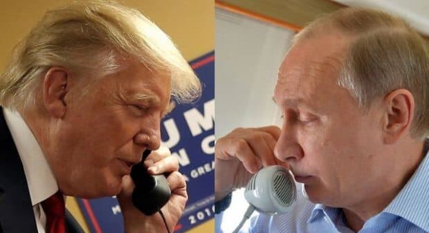 Трамп Путин билан бир кун ичида икки марта суҳбатлашди
