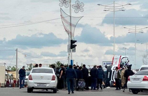Тошкентда «Тез тиббий ёрдам» машинаси иштирокида ЙТҲ содир бўлди