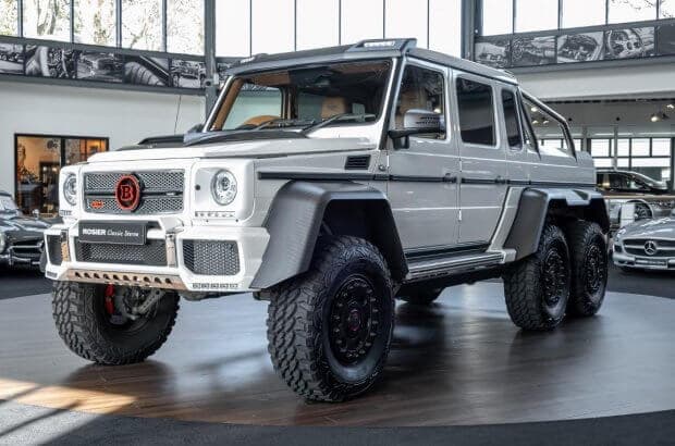 Олти ғилдиракли Brabus иккита Rolls-Royce нархида сотувга қўйилди (фото)