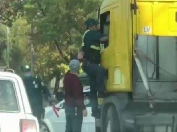YHXBB inspektor va haydovchi o‘rtasidagi ziddiyatli holat videosi bo‘yicha ma’lumot berdi