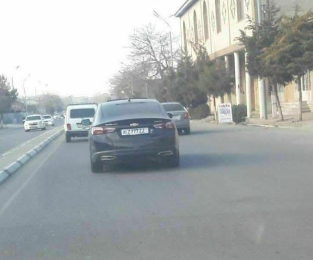600 mln. so‘mlik chiroyli raqam ko‘chadagi mashinaga taqilgani bo‘yicha izoh berildi
