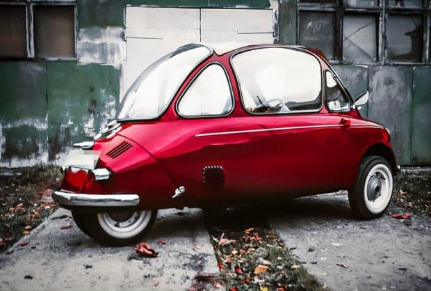 Rossiyada mitti Heinkel Tur 154 avtomobili yangi Tracker narxida sotuvga qo‘yildi (foto)