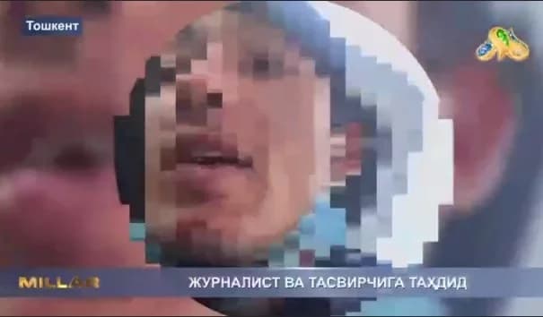 «Миллий» телеканали тасвирчиси номаълум шахслар томонидан калтакланди