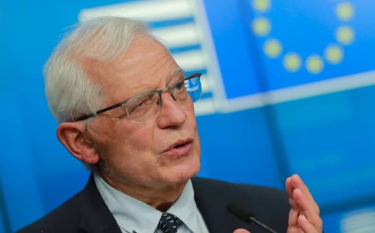Borrel Rossiya harbiylarining Ukrainadagi harakatlarini «vahshiylik» deb atadi