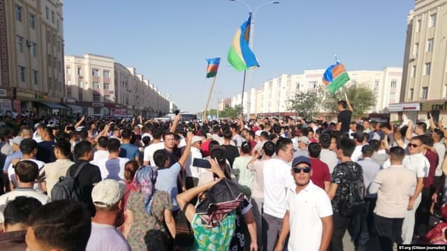 Nukus voqealari bo‘yicha huquq-tartibot idoralarining 3 nafar xodimi qamoqqa olindi