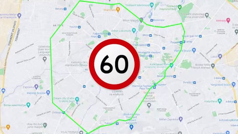 Toshkentda tezlikni 60 km/soatdan oshirganlarni jarimaga tortish boshlandi