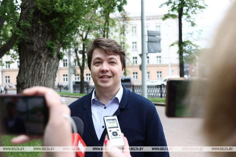 Nexta Telegram-канали собиқ бош муҳаррири Роман Протасевич афв этилди