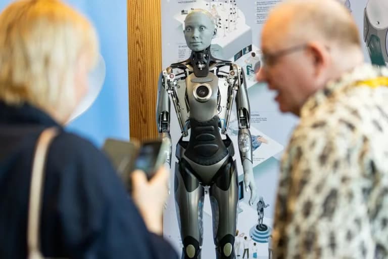 Odamsimon robotlar insoniyatga qarshi isyon ko‘tarish niyati yo‘qligini «aytdi»