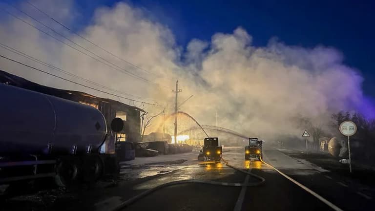 Ruminiyada suyultirilgan gaz quyish shoxobchasi portladi