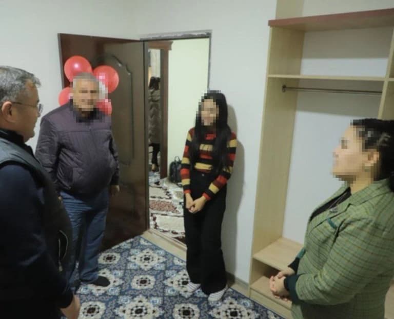 Ota o‘z oilasi xonadoniga yashash uchun kiritildi