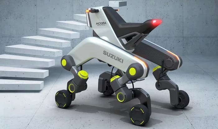 Suzuki зинадан чиқа оладиган «тўрт оёқли» мотоцикл ишлаб чиқди