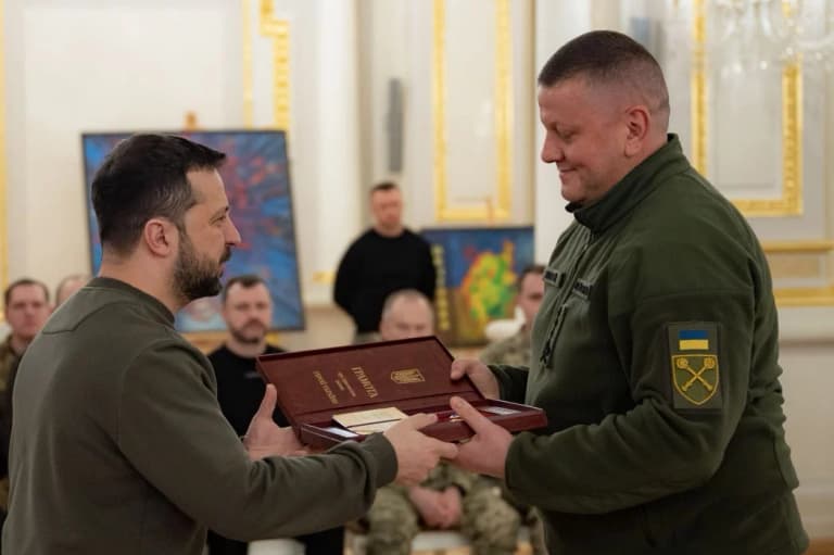 Valeriy Zalujniyga Ukraina Qahramoni unvoni berildi