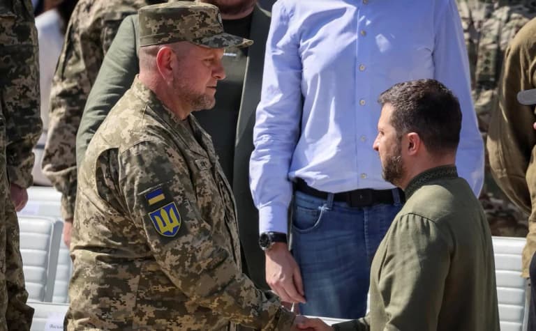 Zelenskiy ilk bor Zalujniyni ishdan bo‘shatmoqchiligini tasdiqladi