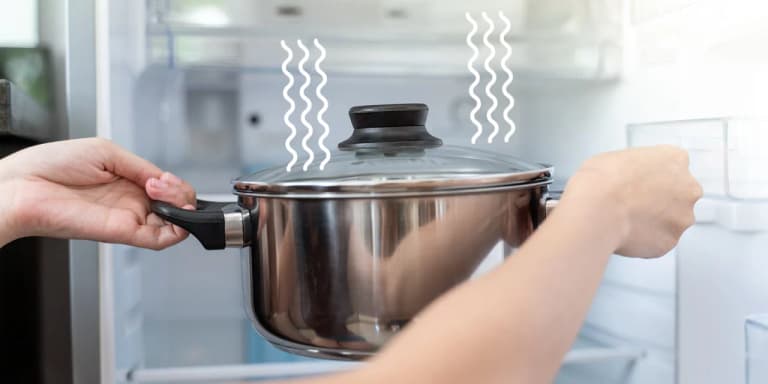 Nima uchun muzlatkichga issiq taomni qo‘yib bo‘lmaydi?