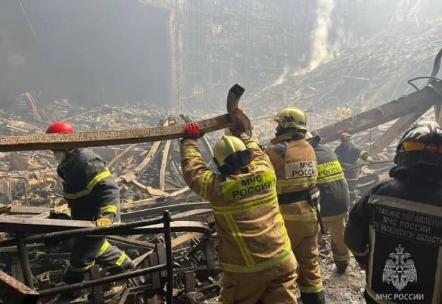Rossiya FVV: Crocus'dagi terakt: qurbonlar soni 143 kishiga yetdi
