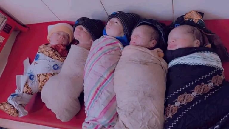 Afg‘onistonda ayol besh egizak farzandni dunyoga keltirdi
