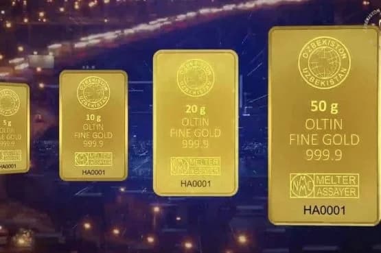 Ўзбекистонда 1 грамм олтин нархи 1 млн сўмдан ошди