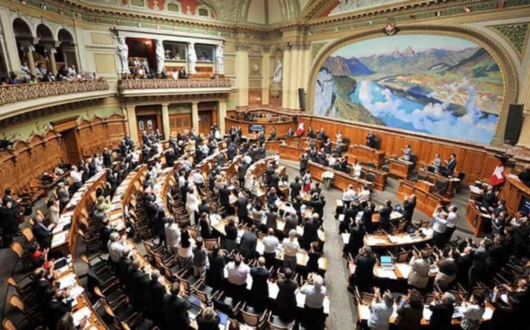 Shveysariya parlamenti Falastinni tan olishga qarshi ovoz berdi