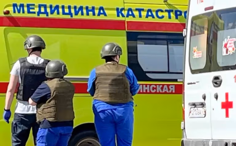 Россиянинг чегара ҳудудлари ўққа тутилди ва дронлар ҳужумига учради