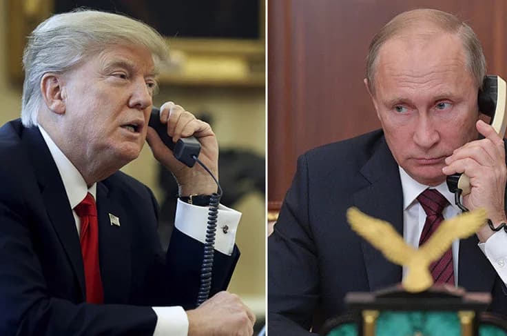 Трамп Путинга қўнғироқ қилиб, Украинадаги урушни муҳокама қилди