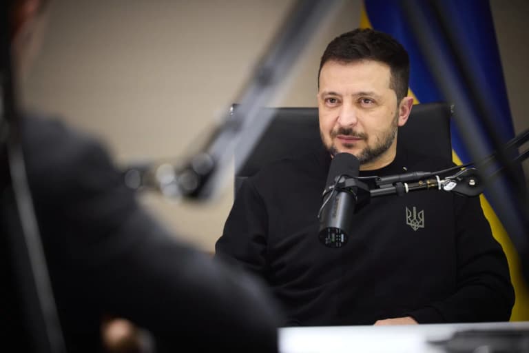 Зеленский америкалик подкастер Фридманга интервю берди