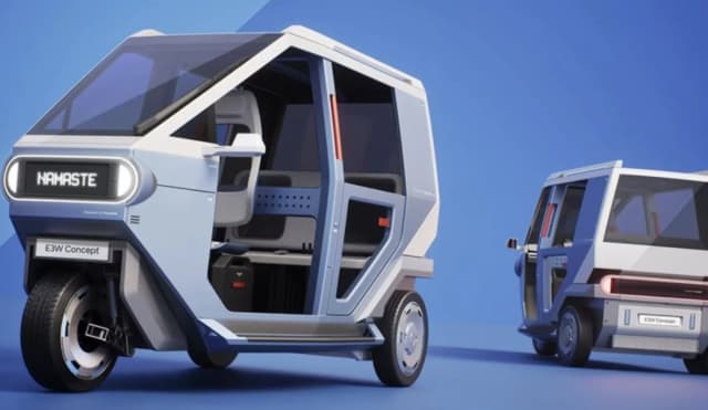 Hyundai электр рикшаларни тақдим этди