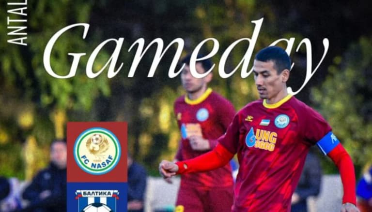 Friendly match. Nasaf draws with Russian club