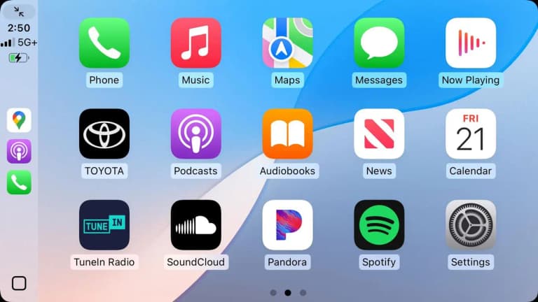 iOS 18.4 beta CarPlay интерфейсини яхшилади