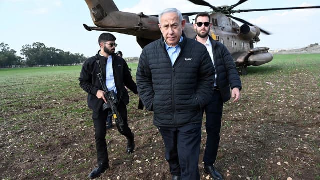 What is Netanyahu's condition for a complete end to the war in Gaza?
