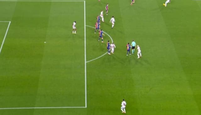 Why was the goal against Barcelona disallowed?