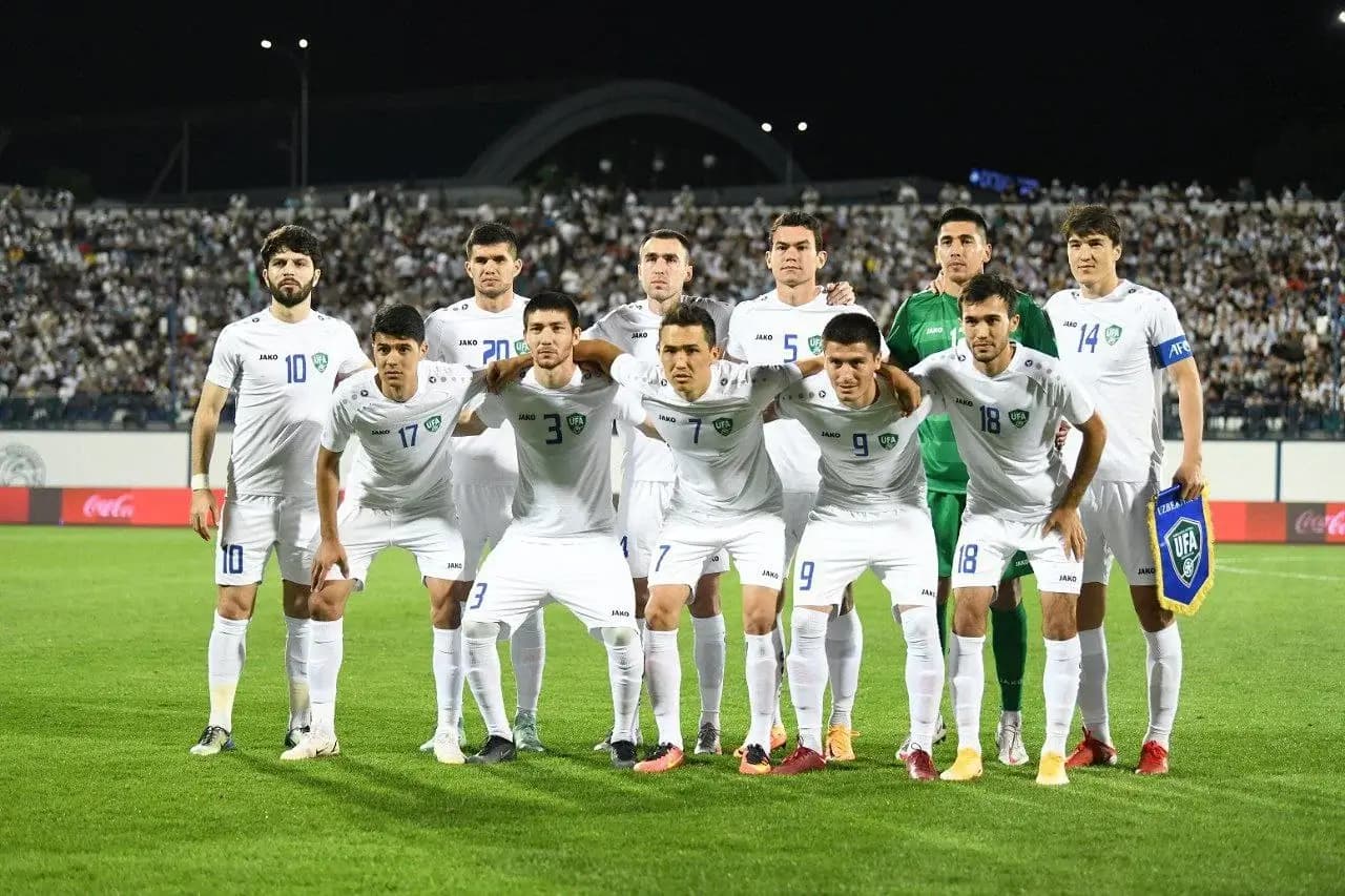 O‘zbekiston milliy terma jamoasi FIFA reytingda bir pog‘ona yuqori ko‘tarildi