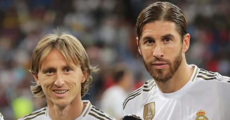 Sergio Ramos: Modric, futbolu bir sanat formuna yükselten dahilerden biri