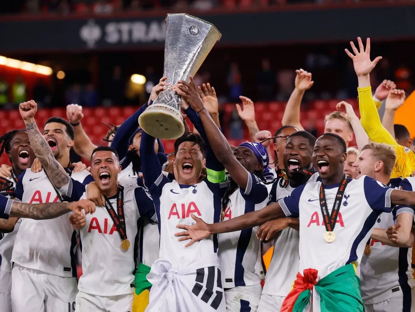 Tears and triumph: Tottenham lift the Europa League