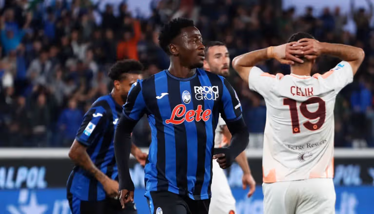 "Roma" önemli bir maçta "Atalanta"ya yenildi (video)