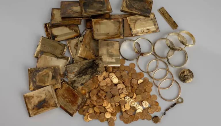 В лесу в Чехии нашли 100-летний золотой клад