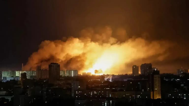 Russia carried out one of the largest air strikes against Ukraine