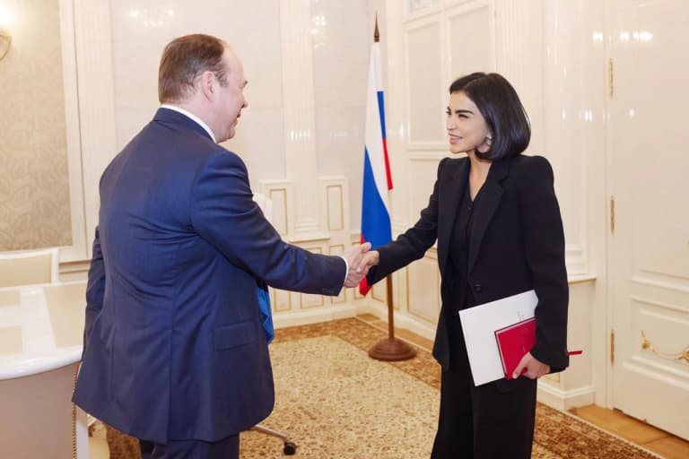 Саида Мирзиёева Россия президенти администрацияси раҳбари билан учрашув ўтказди