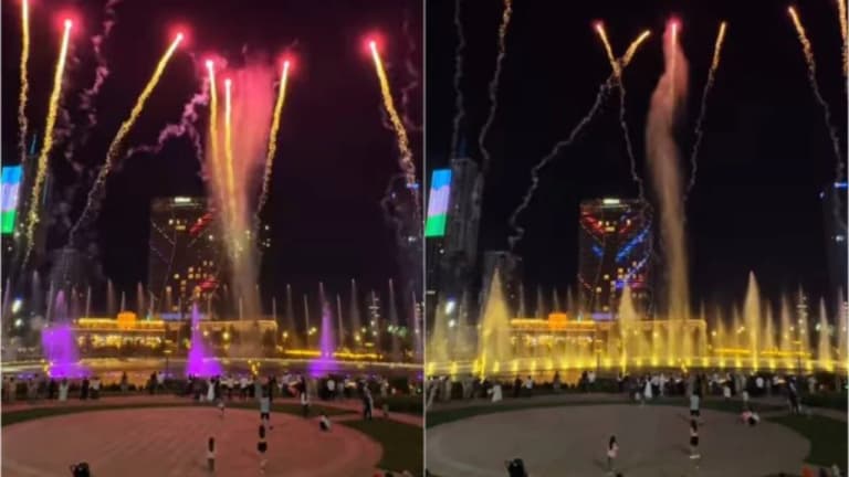 Tashkent City Park'да салютлар доимий равишда бўлади