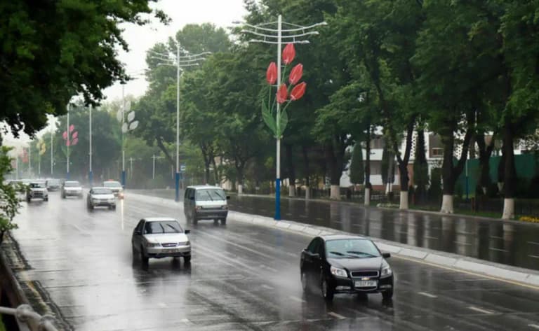 23 мая в некоторых регионах Узбекистана ожидаются дожди